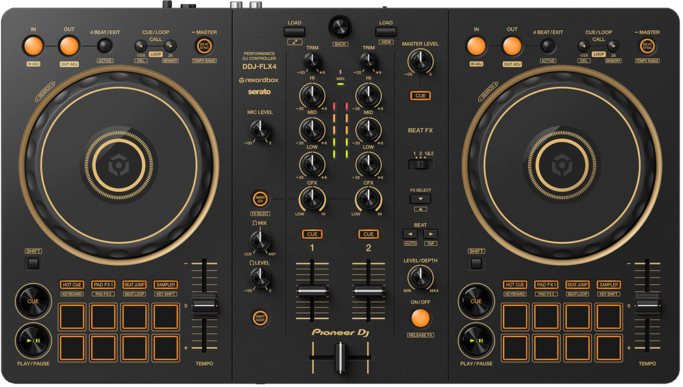 Pioneer DDJ-FLX4 Gold
